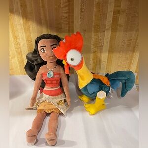 Moana doll and friend Disney